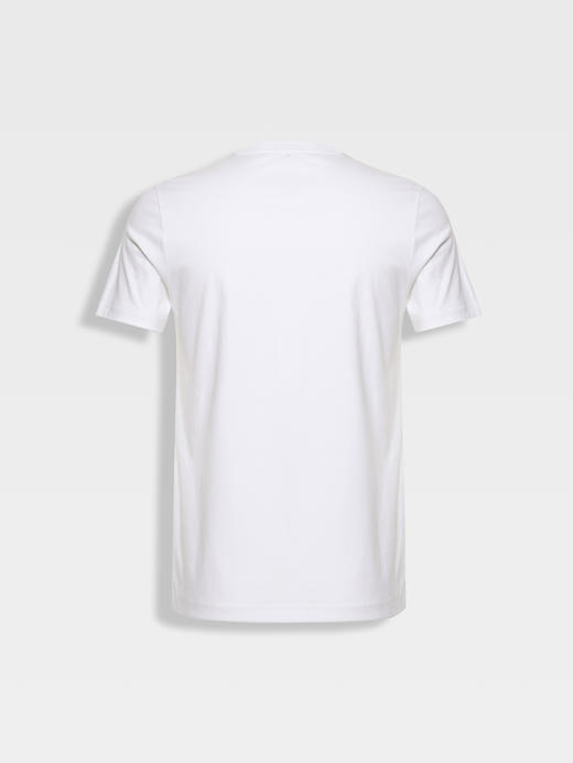 callisto白色液氨棉基础logoT恤 商品图1