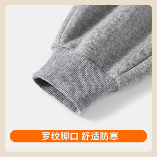 【加绒】【80-130】【可可鸭】儿童冬款保暖加绒卫裤 商品图8