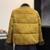 冬季加厚保暖棉服洋气减龄百搭棉衣毛领棉袄CS 商品缩略图1