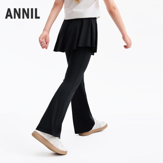 女童全腰针织打底裤夏季新款安奈儿童装EG626577 商品图1