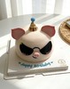 【臻品系列】---【炫酷墨镜小猪】生肖猪生日蛋糕 商品缩略图1