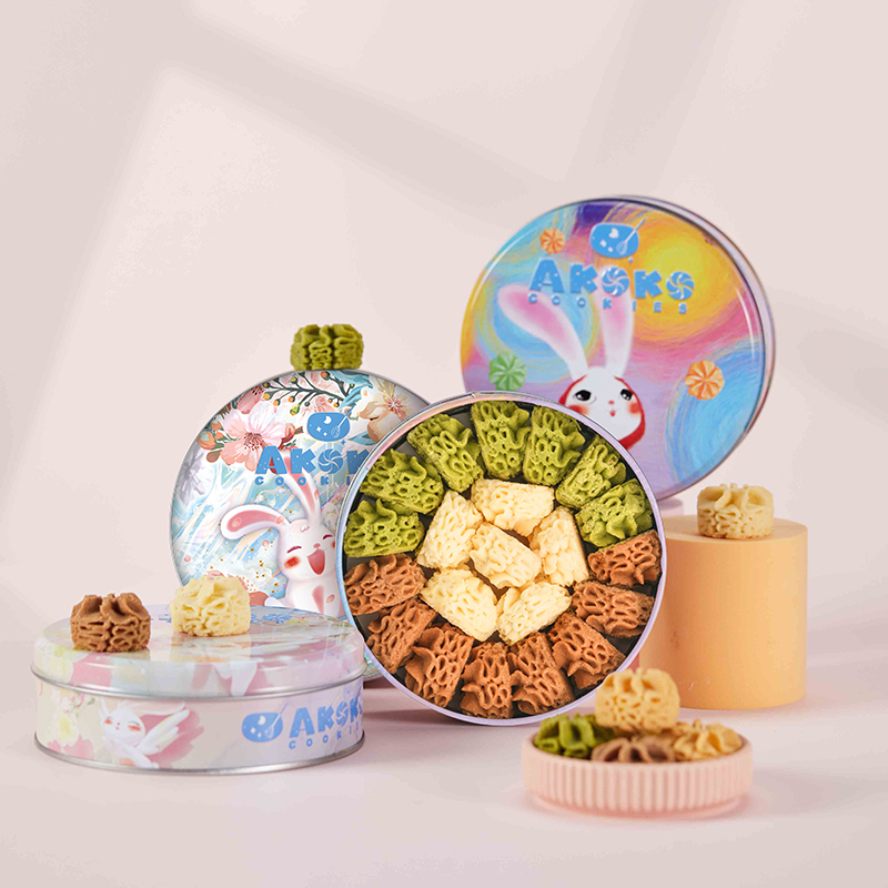 AKOKO曲奇年货合集 | 过年聚会好搭子！送到心坎上！云端口感，酥松绵密，每一口酥脆都值得用心回味（注：16-18号不发）