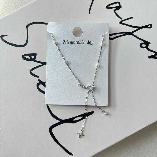 日常百搭细链设计精致项链纪念日百货门店同款-162846092 商品图3