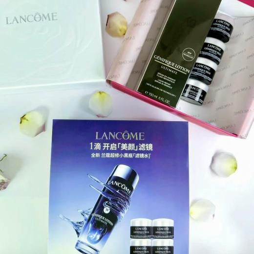 【礼盒礼袋】兰蔻小黑瓶滤镜水套组(滤镜水150ml+眼霜5m*4)-H736 商品图1