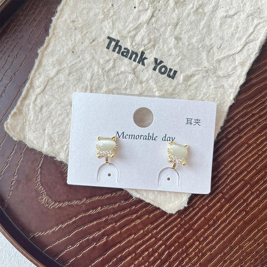 早春温柔耳饰耳夹-纪念日百货门店同款169100242 商品图1