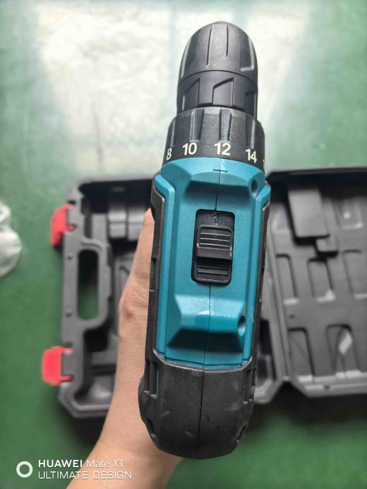 【货号07062】库存处理12V锂电钻机头总成盒子有破损得伟款插脚双速锂电钻 商品图4