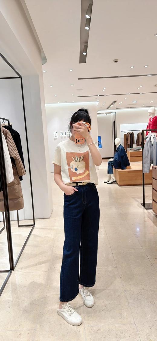 【高品质私服】【IC全棉汗布乳白色T恤】细腻光洁，手感柔软，亲肤舒适G1649-CC【无标出货 介意慎拍】 商品图5