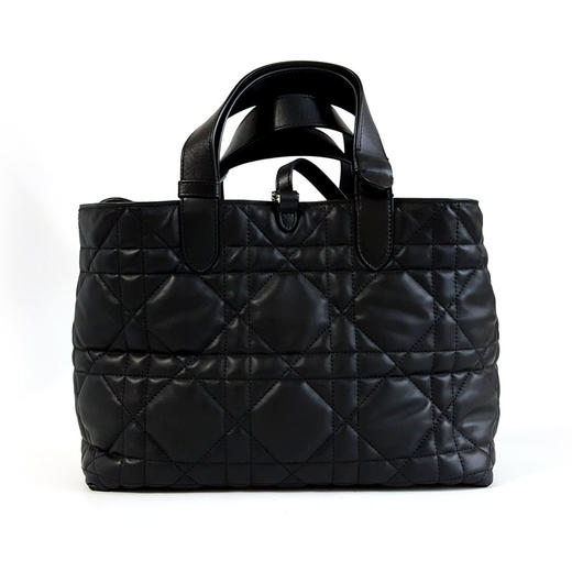 【95新】Dior迪奥Toujours手袋中号黑金Toujours土著托特包手提包女士260126NJS28 商品图4