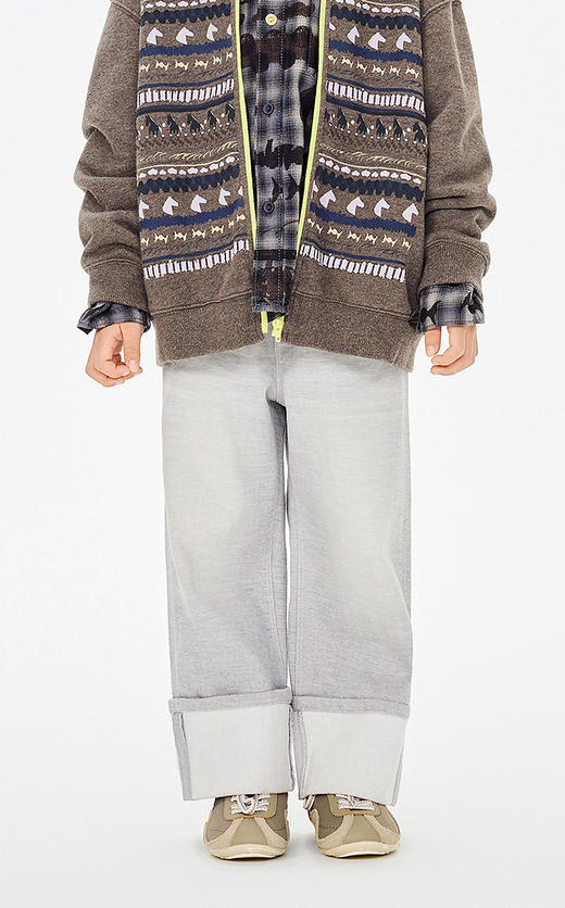 jnby  26年春款  牛仔九分裤  1Q2E13470 商品图7