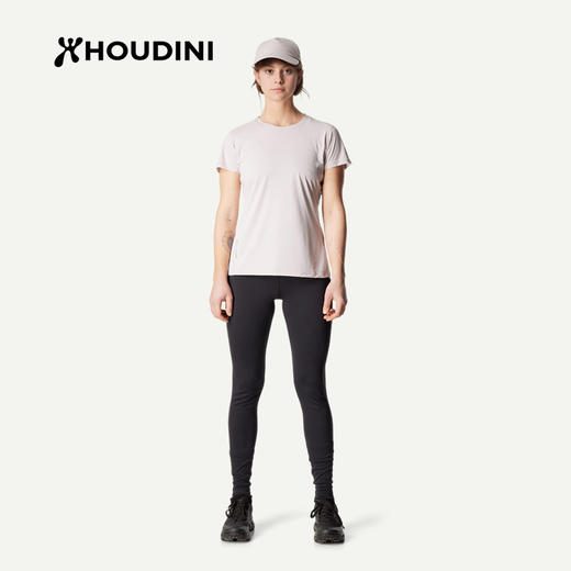 HOUDINI胡丁尼Pace Air Tee空速女户外26夏新清爽跑步徒步短袖T恤 840068 商品图1