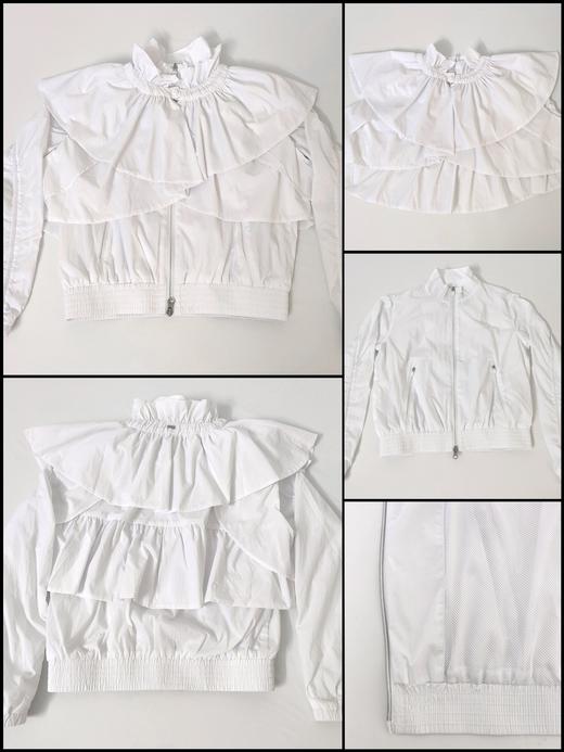 St家新款斗蓬式女士防风外套两件套来啦！🇰🇷贸易商订单❗️海报主推款，上身显白显干净！！白色很百搭，很高级色！这件好穿又好看！很特别的设计，两层可取，超级无敌好穿！ 商品图3