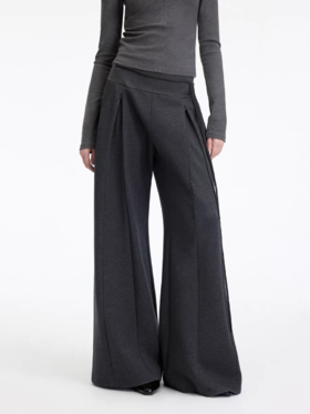 出逃赤岗西/25AWK205/莱塞尔抗菌防螨垂感弹力运动休闲裤