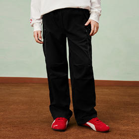 PUMA彪马童装2026春季新款儿童长裤男童休闲裤工装大口袋