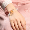 【祈愿吉品】破茧成蝶路路通白阿塞手链女 商品缩略图2