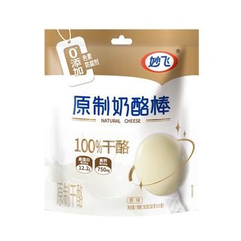 妙飞100%原制奶酪儿童高钙奶酪棒营养零食90g*6 30支 休闲小包装进口 /粮油调味 /奶酪黄油 /奶酪/奶酪制品 商品图1