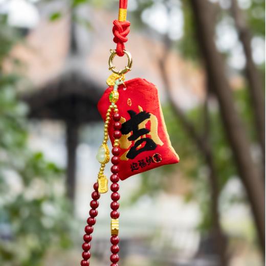 杭州西湖景区有福纳吉香囊挂件新年春节礼物迎福添财车挂装饰 商品图2