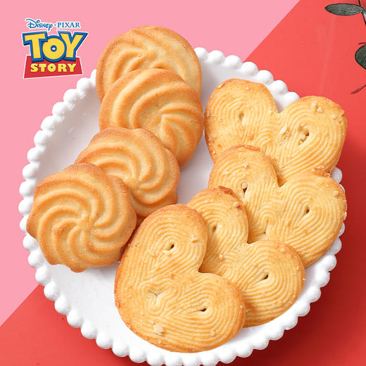迪士尼草莓熊丹麦曲奇风味饼干828g(至爱拥抱) 商品图4
