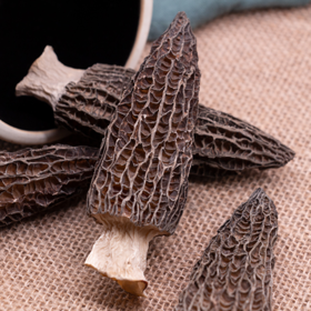 【鲜珥家羊肚菌】肉厚个大 鲜嫩可口 自然美味