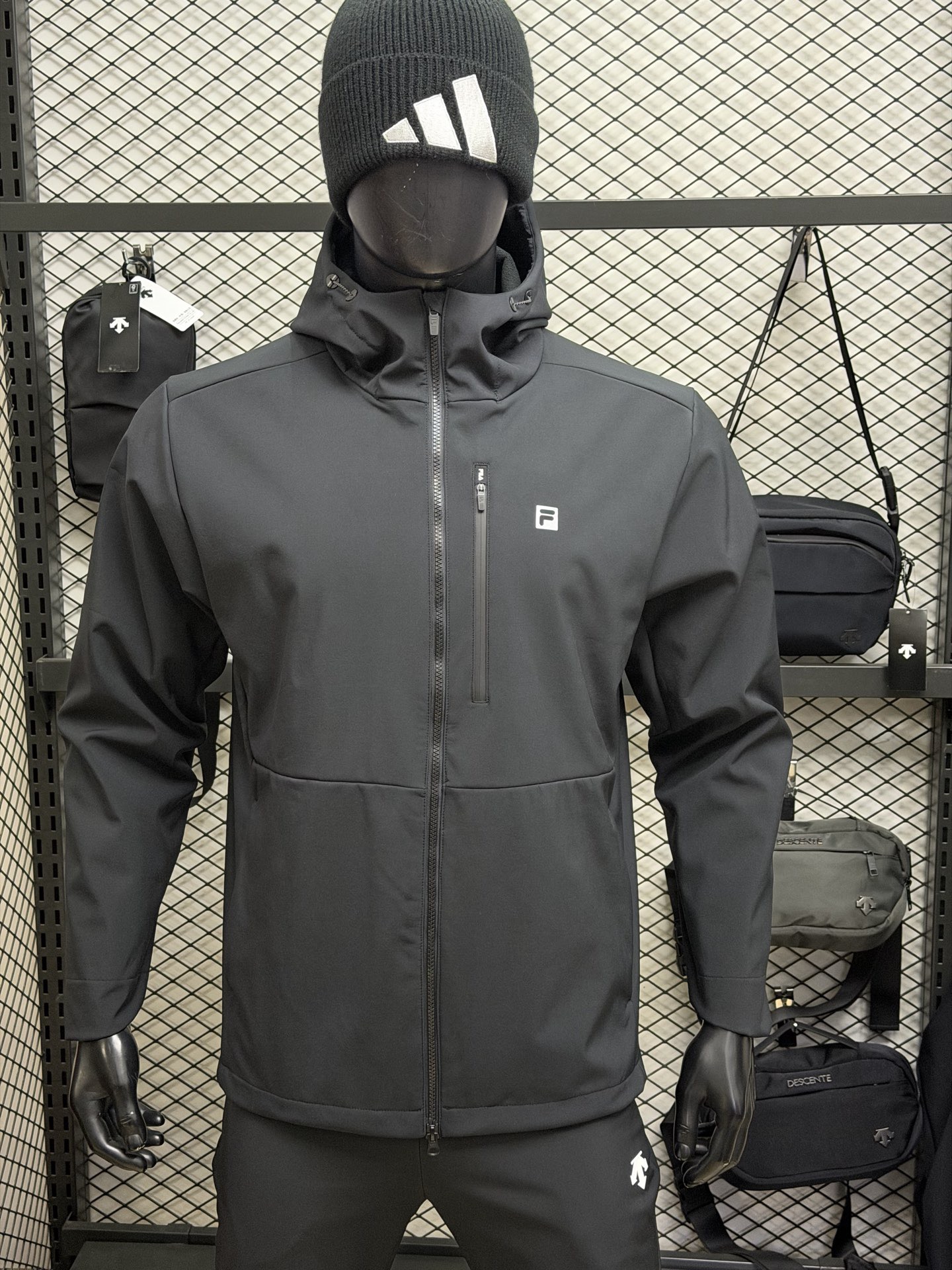 .FL 全能防护 斐护科技官方男士梭织软壳连帽外套