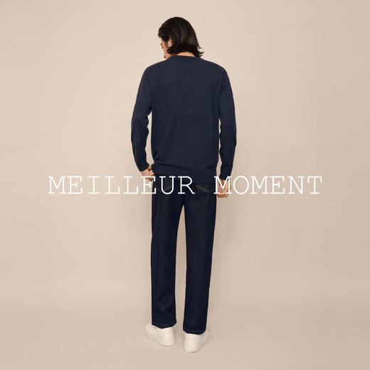 【男装】【商场同款】麦檬春秋牛仔长裤9F9151561 商品图4