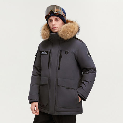 【加厚东北特供】波司登极寒90鹅绒25冬季新款女户外防风保暖毛领 商品图2