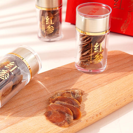 贤慧堂 足龄红参片30g*4 商品图2