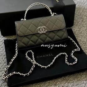 个位数！无补 重磅  25S鱼子酱手柄kelly 手提斜挎链条包 盖口手机包  金球渠道