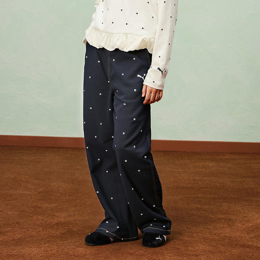 PUMA彪马童装2026春季新款儿童长裤女童休闲裤甜酷时髦 商品图3