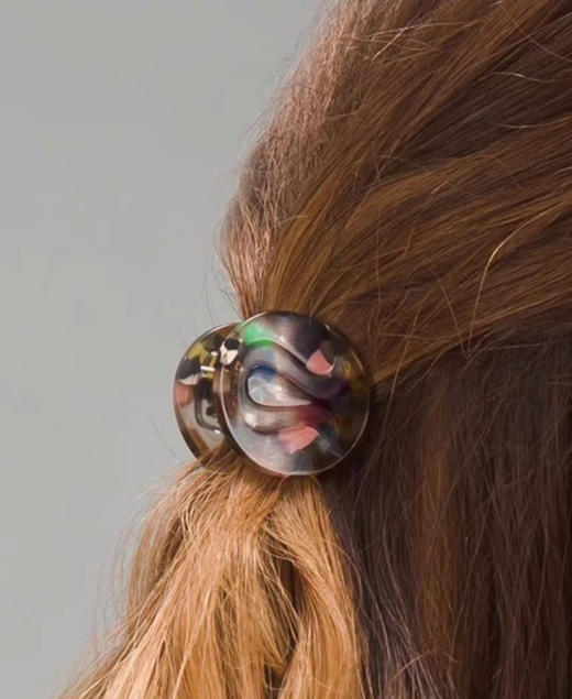 lu刘海夹 迷你醋酸小抓夹碎发夹四个 商品图2