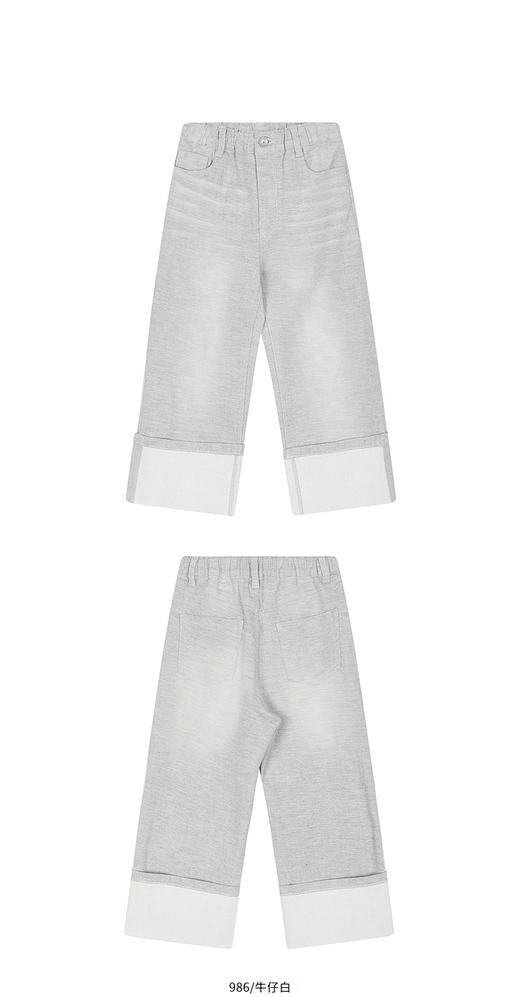 jnby  26年春款  牛仔九分裤  1Q2E13470 商品图10