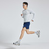 OMG运动 长袖t恤男衣网眼拼接透气高弹力跑步训练上衣春秋季 商品缩略图3