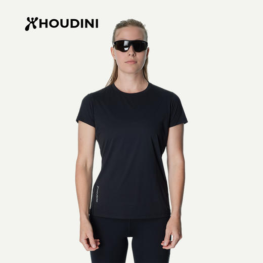 HOUDINI胡丁尼Pace Air Tee空速女户外26夏新清爽跑步徒步短袖T恤 840068 商品图9