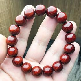 【青山特惠】1.2*17颗4.5星 带金星手串 小叶紫檀 t12