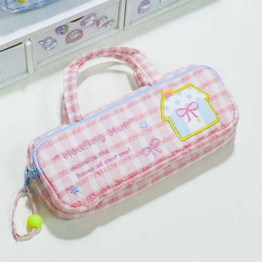 裁缝学苑TH20笔袋纸样儿童手提大容量学生男童女童样板裁剪图纸 商品图1