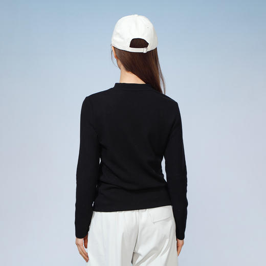 基本款半高领圆领长袖T恤-纪念日百货门店同款168843685 商品图2