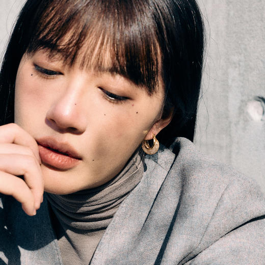 【春夏新款】alodia.co 品牌直发 LUNE网兜钻闪月光包耳扣耳环 复古浪漫闪耀璀璨小众设计感 商品图2