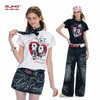 BJHG不计后果 不宠系列短袖t恤女夏季凉感速干斑点狗印花修身上衣 商品缩略图0