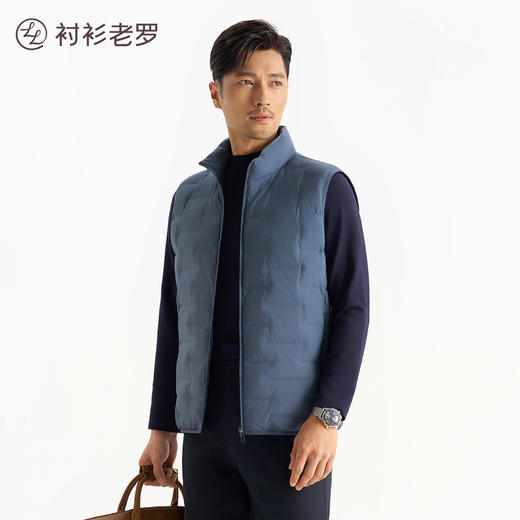 【北极七号】90白鹅绒立领羽绒马甲259X0D520O[门店专款] 商品图3