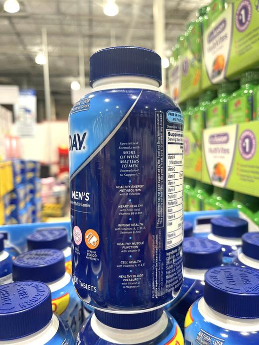 Bayer 拜耳 ONE A DAY 成人男性复合维生素300粒 美国代购，无中文标签，介意慎拍 商品图5