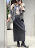 128-2 渠道圆正 松弛优雅高级 小禾女士羊毛半身裙 商品缩略图5