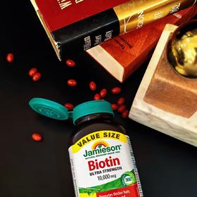 [屁侠推荐]健美生生物素 焕发毛囊 毛发多多 10000mcg 90粒