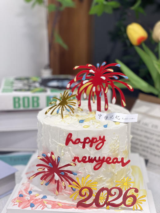 新年动物奶油蛋糕 下单前请仔细阅读商品详情 商品图0
