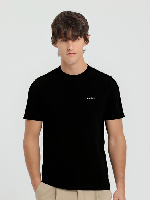 callisto白色液氨棉基础logoT恤 商品图7