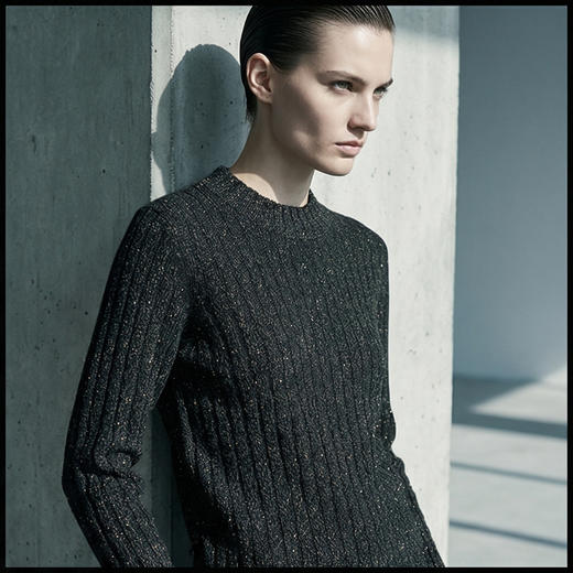 KINGDEER/KD 秋冬新款女式长袖羊绒衫L805705鹿王 红色 商品图3