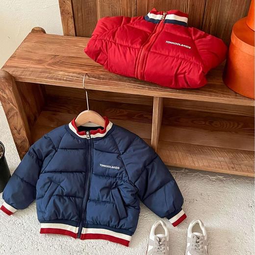 【秒杀】贝达鸭儿童棒球棉服秋冬款洋气时尚男童棉衣韩版女宝保暖外套90-150 商品图3