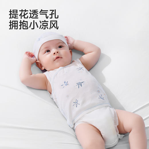 【商场同款】英氏婴儿家居服男宝宝春夏和袍长裤女宝宝居家爬爬服 商品图2