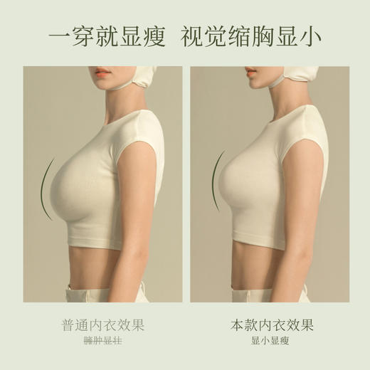 【E】素肌良品引力果冻条无痕内衣 女无钢圈聚拢收副乳防下垂包 容文胸MX281 商品图5