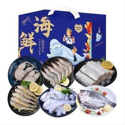 鲜到鲜得海鲜组合礼盒（K3款）2600g 商品图0