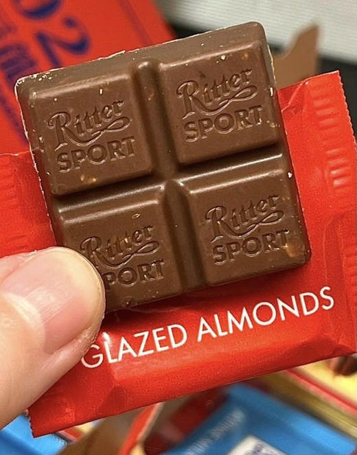 RitterSPORT瑞特滋巧克力扁桃仁夹心 商品图4