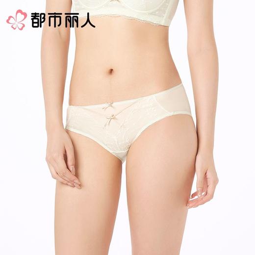 都市丽人内裤女士内裤蕾丝内裤蕾丝网布三角内裤LPC1C5 商品图2